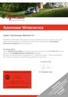 Automower Winterservice