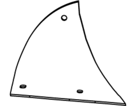 Pöttinger Pflüge Schneidkante (R)
