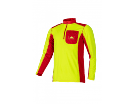 SIP PROTECTION Funktionsshirt leuchtgelb - rot