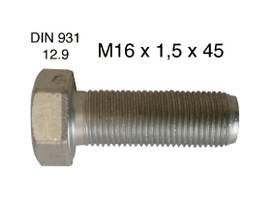 Pöttinger Kreiseleggen Schraube M16 x 1,5 x 45