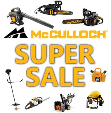McCulloch Super Sale